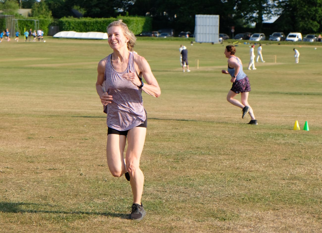 running lady